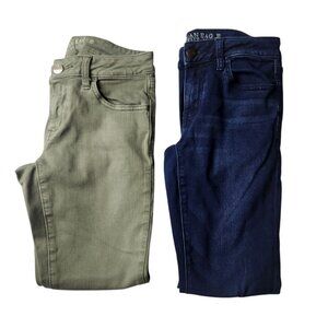 American Eagle Super Stretch Denim Jegging Pants Bundle of 2 Size 8